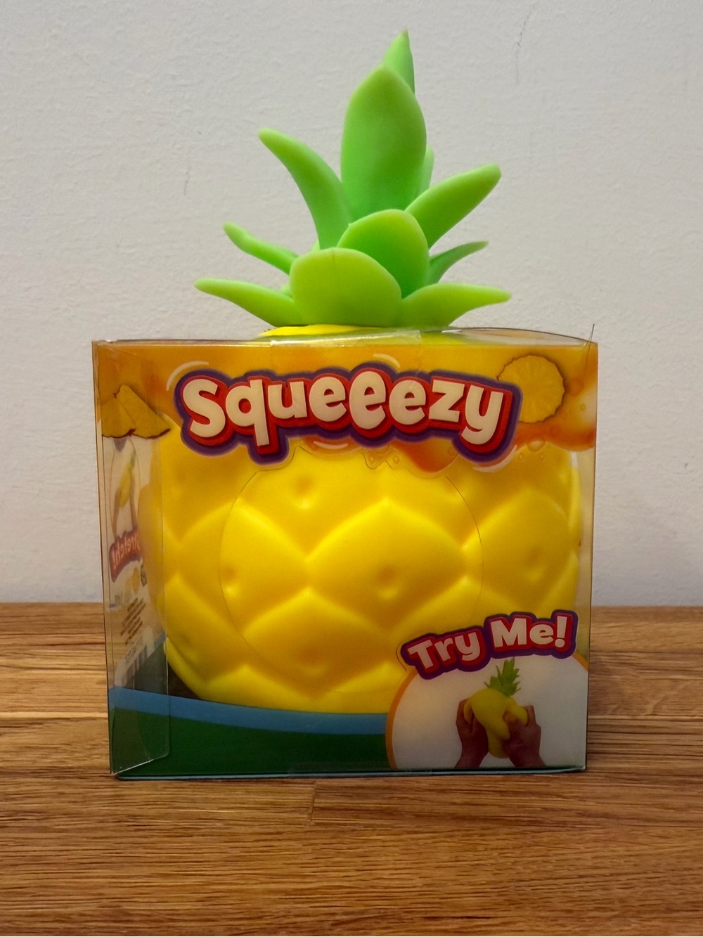 Sunny Days Squeeezy Pineapple Squishy Sensory Fidget